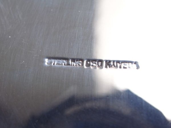 STERLING 950 K.UYEDAの刻印