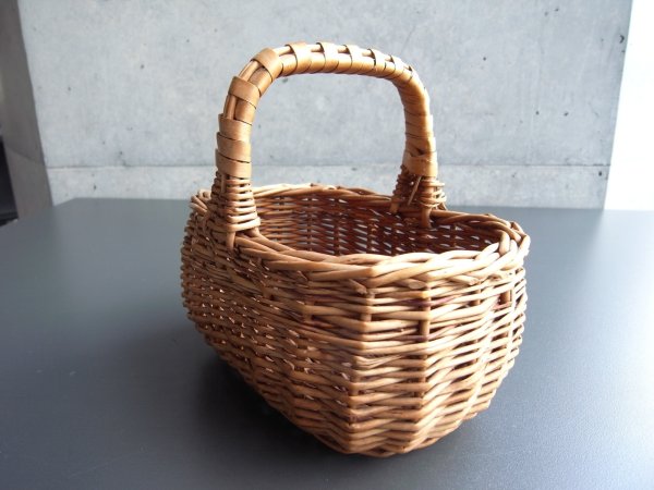 画像3: ミニサイズのカゴ　フランスアンティーク (3)