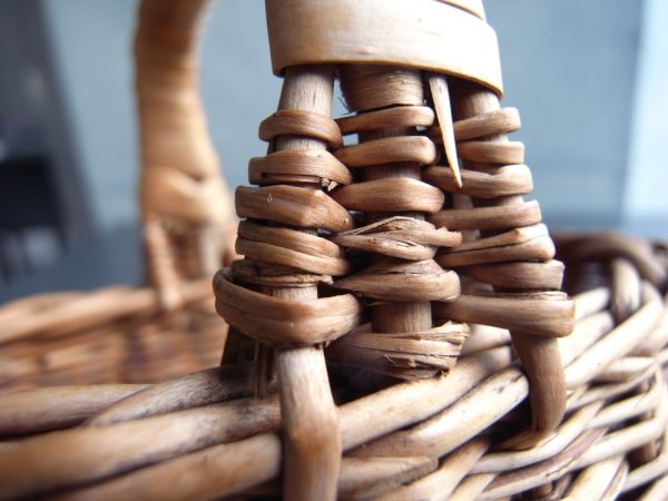 画像6: ミニサイズのカゴ　フランスアンティーク (6)