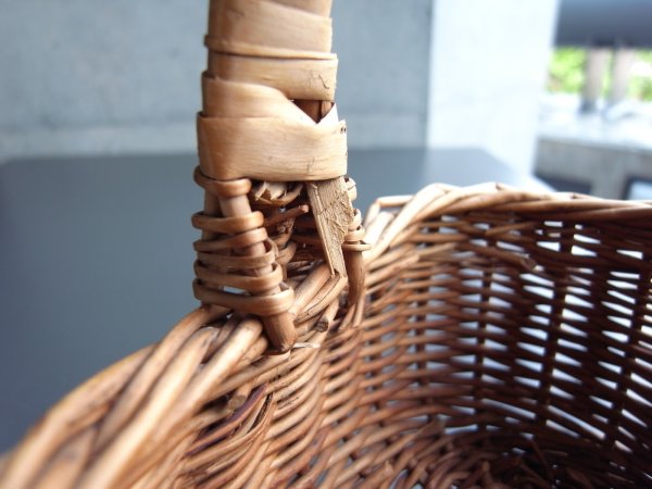 画像8: ミニサイズのカゴ　フランスアンティーク (8)