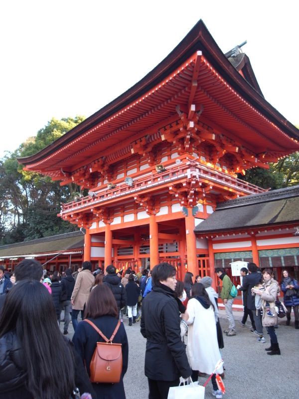 下鴨神社へ初詣。