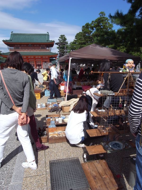 第七回平安蚤の市へ行ってきました。