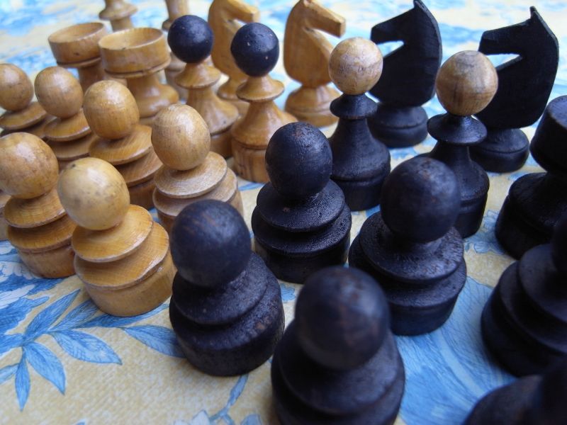 木製チェス