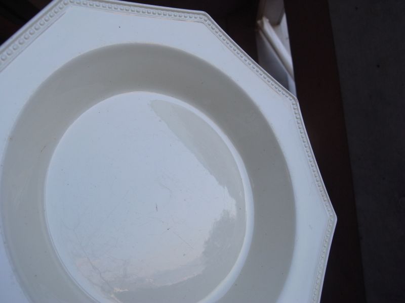 クレイユモントロー オクトゴナルの深皿 アンティーク - テーブルB