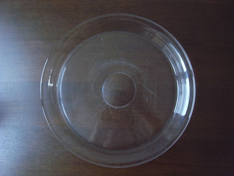 19世紀のガラスのお皿 フランスアンティーク - テーブルB