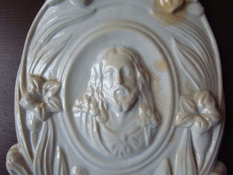 キリストの聖水盤 CHOISY LE ROI フランスアンティーク - テーブルB